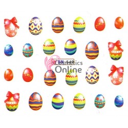 Stickere cu Apa pentru unghii cod BN549 - modele de Paste
